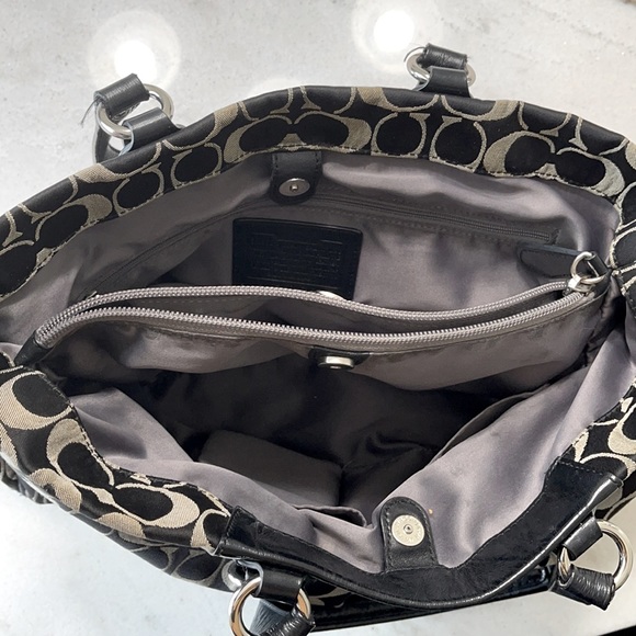 •COACH• Ashley Signature Satchel Shoulder/Handbag - Picture 11 of 15